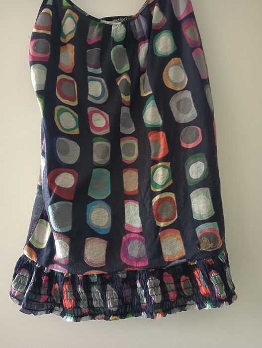 Blusa Alças Desigual	Desigual	Original		Tamanho S		Como Nova!*