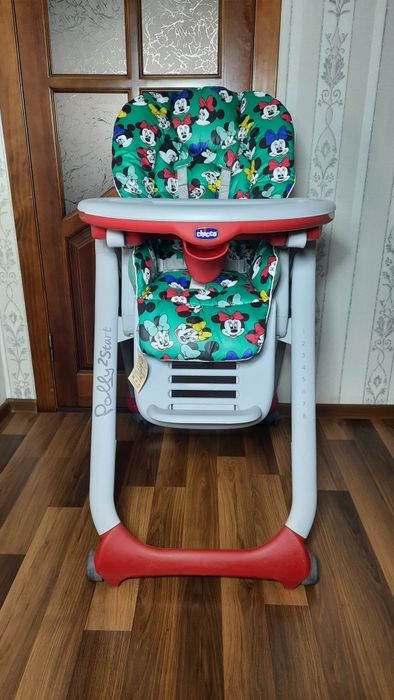 ‼️з НОВИМ ЧОХЛОМ Chicco polly 2start годувальне крісло