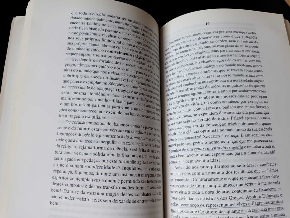 "A Origem da Tragédia" Friedrich Nietzsche
