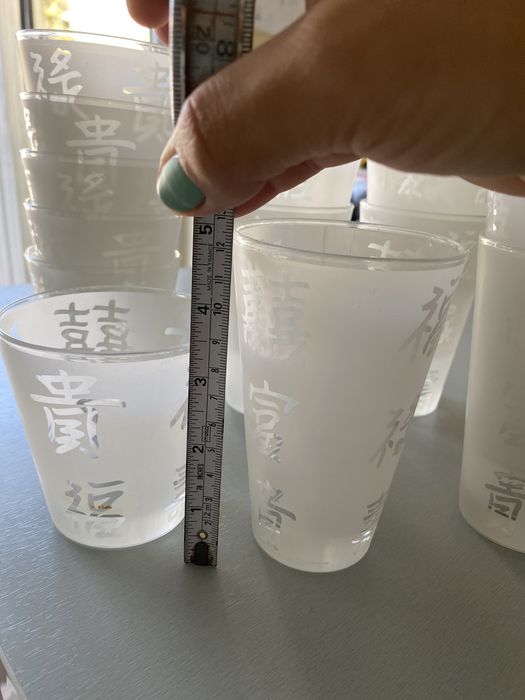 Copos motivos chineses