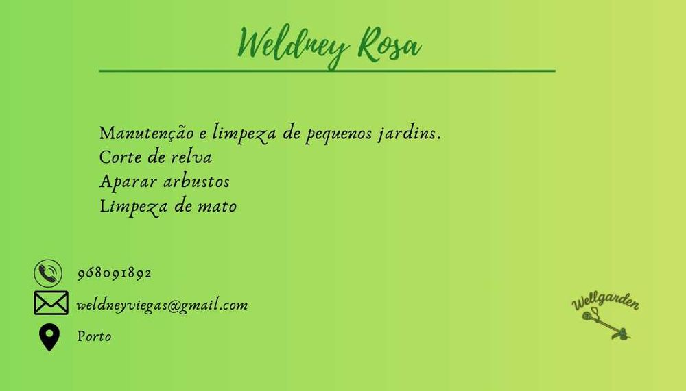 Limpeza e manutenção de Jardins