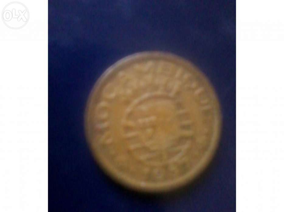 Moeda 50 centavos Moçambique 1957 MBC