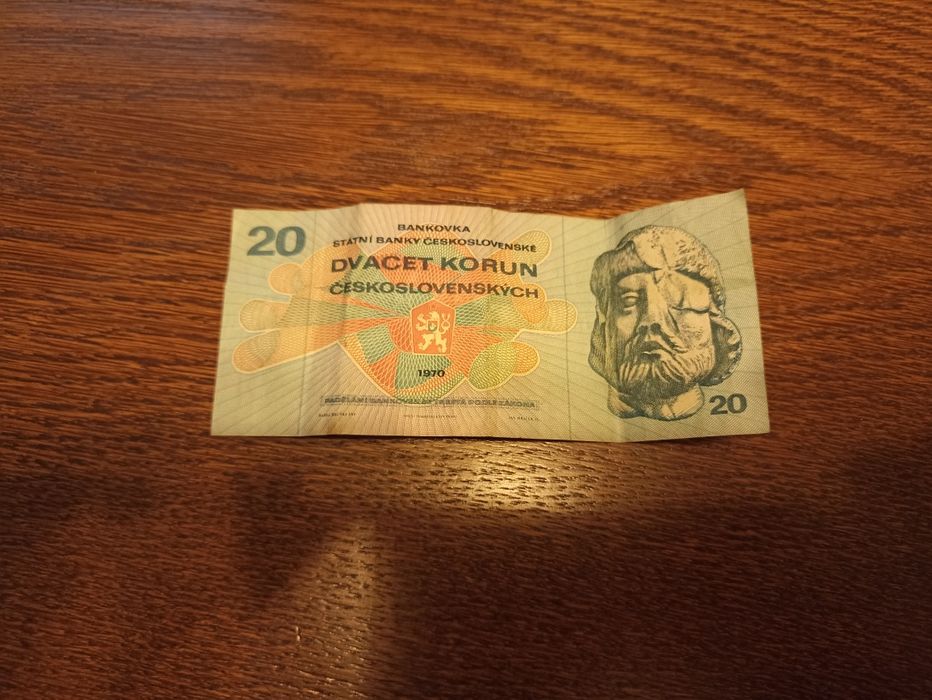 20 koron czechosłowackich 1970r