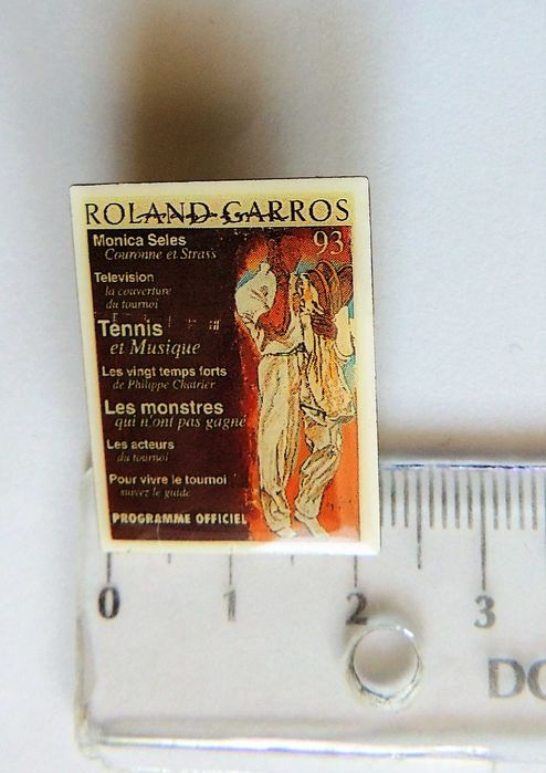 komplet pinów Roland Garros