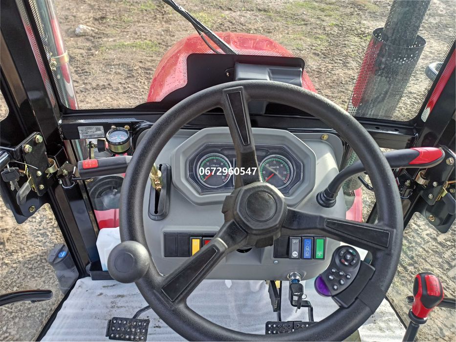 Мінітрактор Скаут TE-504C A/C (з кондиціонером)(оновлений) доставка