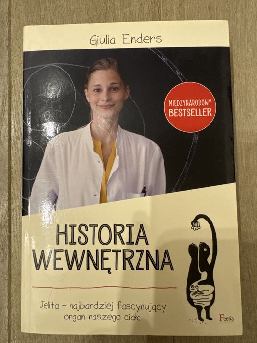 Książka Gulia Enders Historia wewnętrzna