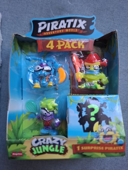 フィリピン セット 未使用 Piratix Crazy Jungle 4pack Lamki • OLX.pl