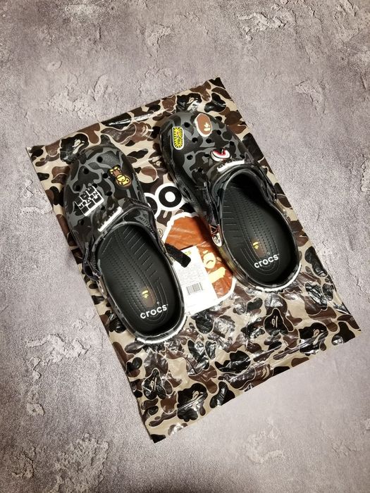 Bape Crocs/Крокси Бейп/Крокси Bape