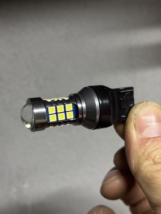 Лед лампи T20. Білі. Лінзовані