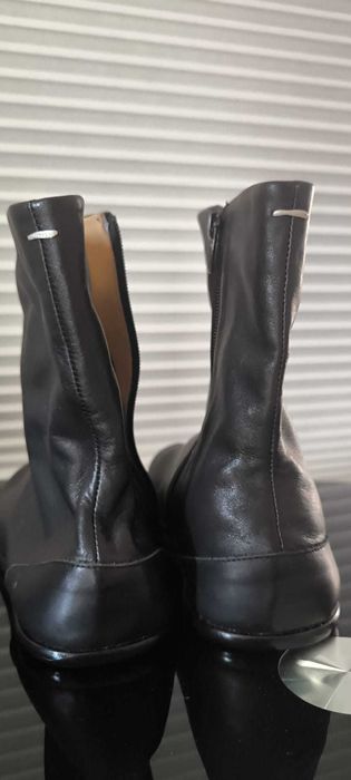 Ботинки Maison Margiela Tabi Чоботи Сапоги шкіряні Maison Margiela