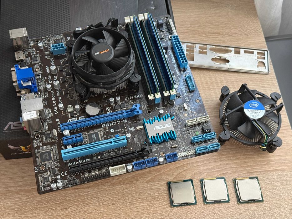 ASUS P8H77-M | Xeon E3-1230 v2 | 12GB RAM | + Dodatki