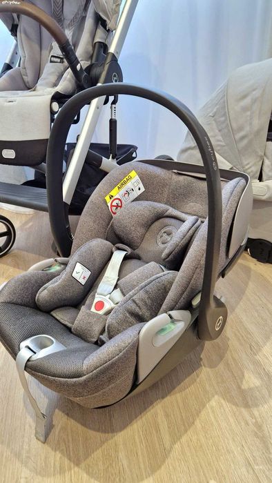Cybex Balios S lux - conjunto carrinho bebé + ovo + alcofa