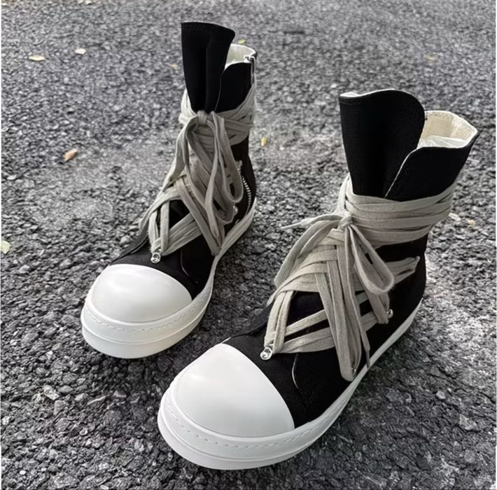 Кеди Rick Owens DRKSHDW hexagram ramones megalace високі | кеды рик овенс рамоны кеди рік овенс рамони