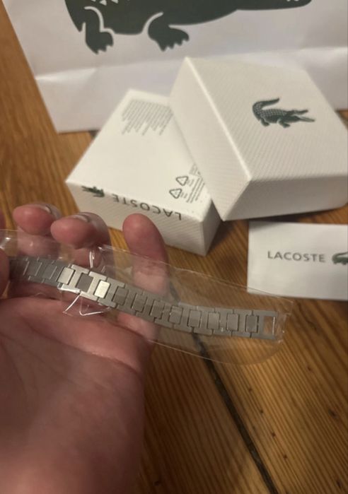 Bransoleta lacoste zestaw