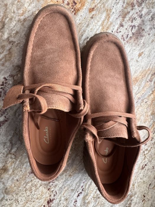 Clarks buty skorzane