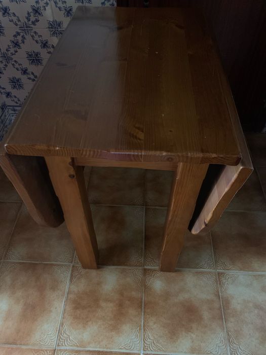 Mesa Retangular de Abas