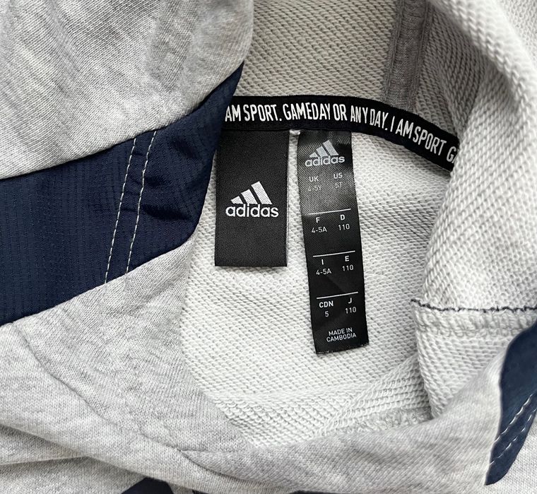Худі кофта Adidas на хлопчика 4-5 років