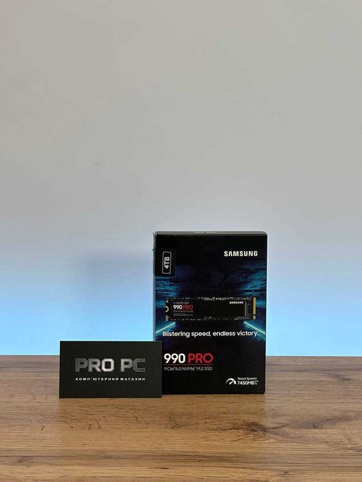 Накопичувач SSD 4ТB Samsung 990 PRO M.2 / Магазин / ProPC
