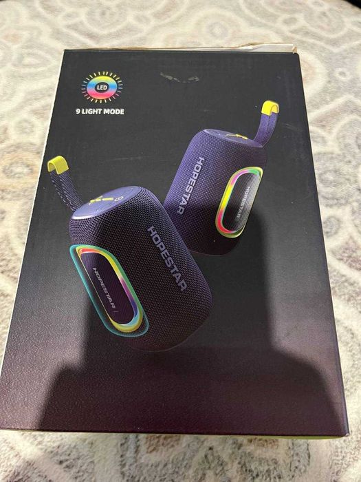 Портативна Bluetooth колонка Hopestar p65 20W з світломузикою та TWS