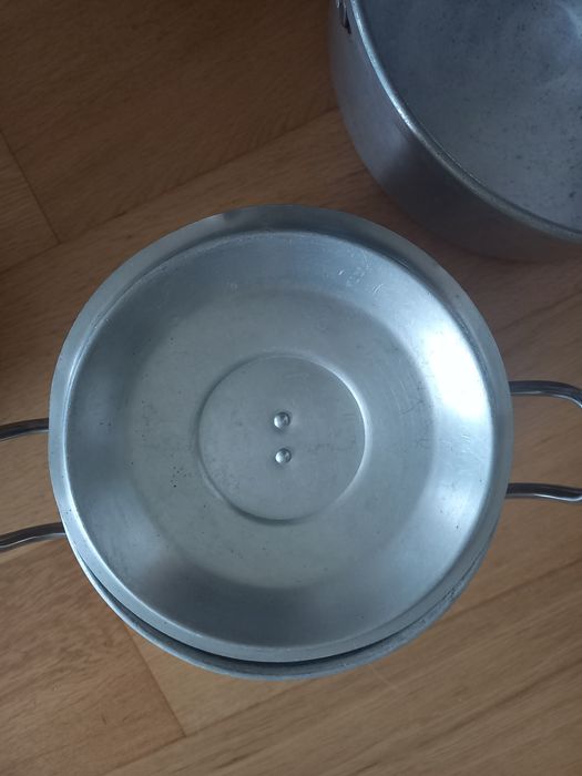 Panelas e tacho para cozinhar