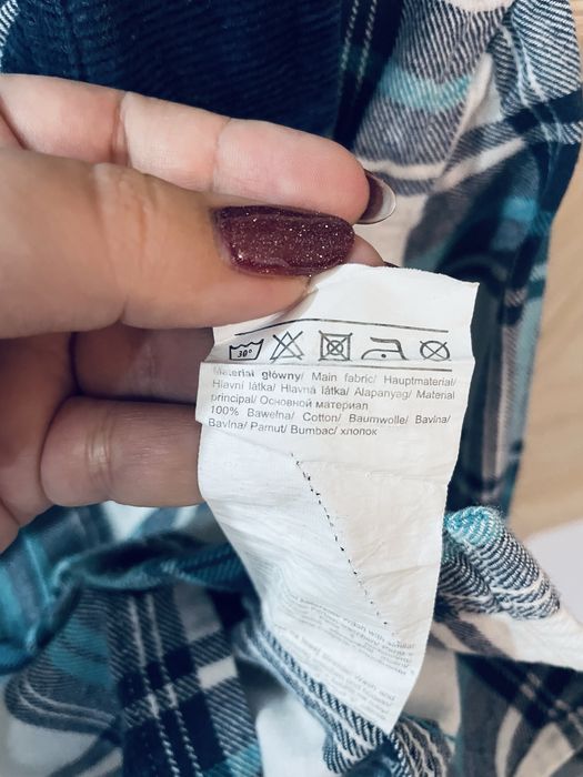 Koszula w kratę 104 chłopiec 5 10 15