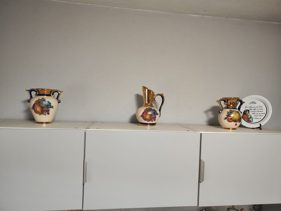 Conjunto 9 peças de loiça de decoração de cozinha