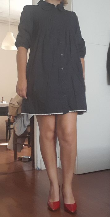 Vestido com bordados