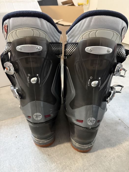 Buty narty kijki komplet