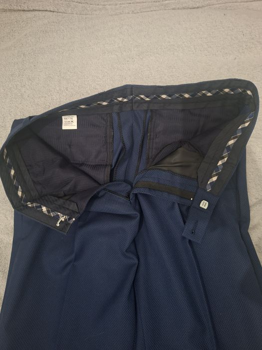 Granatowy Garnitur Niko Lepre M/L