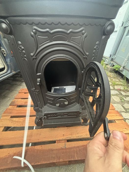 Piec typu KOZA  wolnostojacy Kawmet P9 8kW