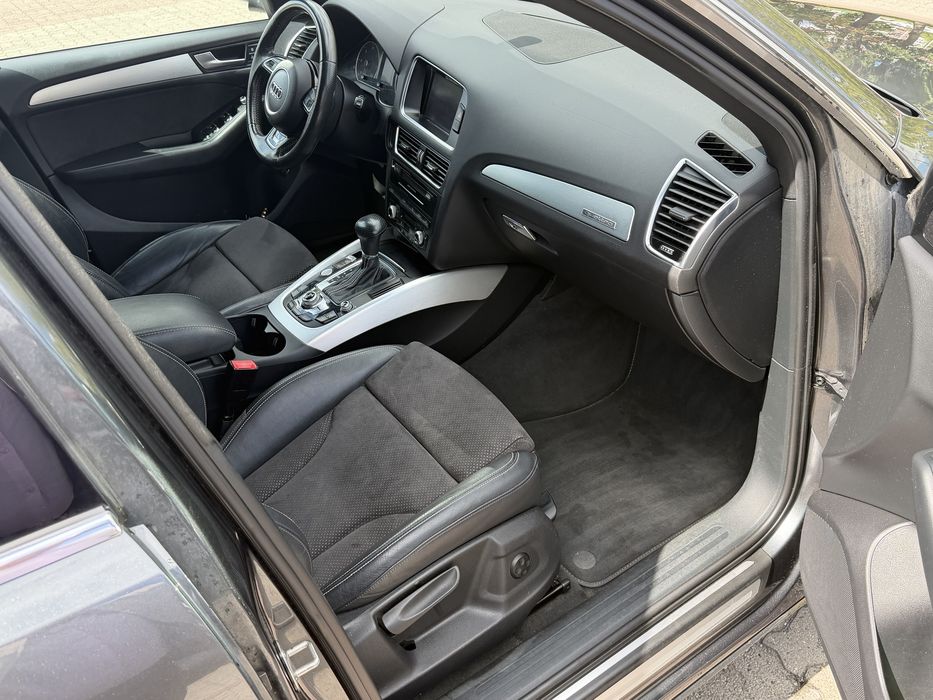 Audi Q5 2.0 TDI Polski Salon 190 KM quattro keyless go 3xS line S tronic 2016 – zadbane