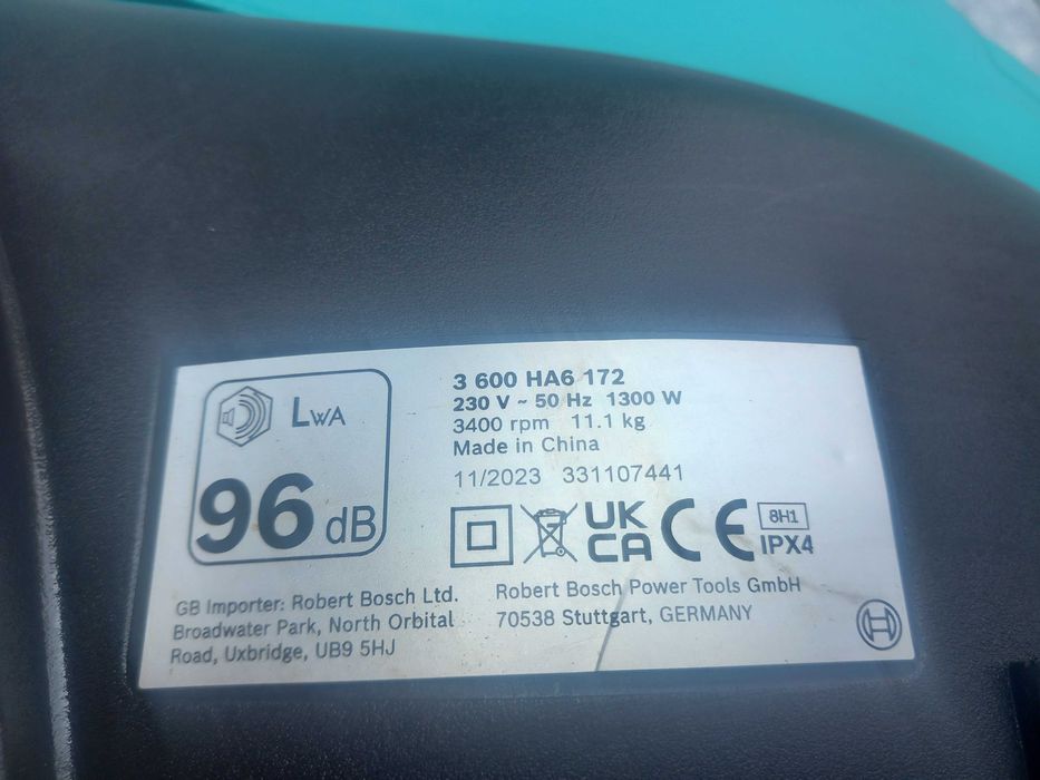 Kosiarka elektryczna Bosch rotak 34r 1300 Wta stan idealny !!