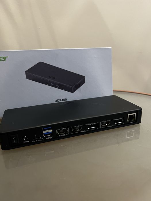 Док стація Acer 15-in-1 USB-C Triple 4K