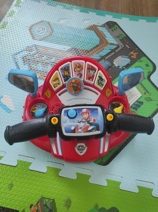 Музичний руль райдера,щенячий патруль