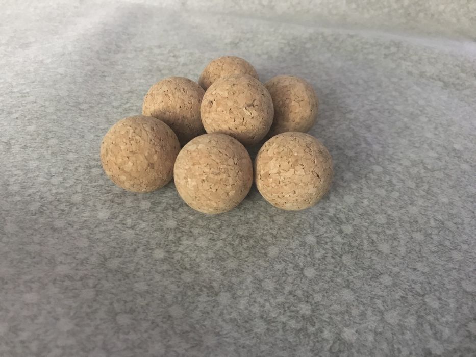 Esferas de cortiça