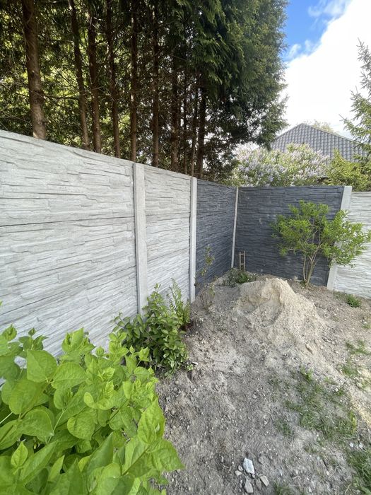 Ogrodzenia betonowe panelowe