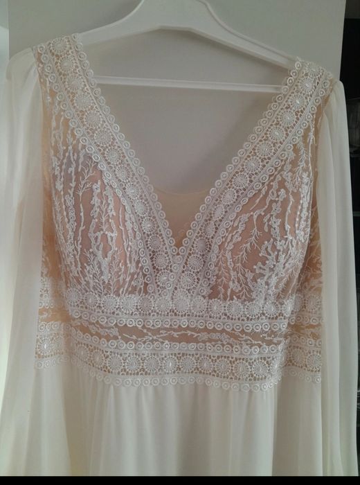 Sukienka Boho  z salonu sukien ślubnych