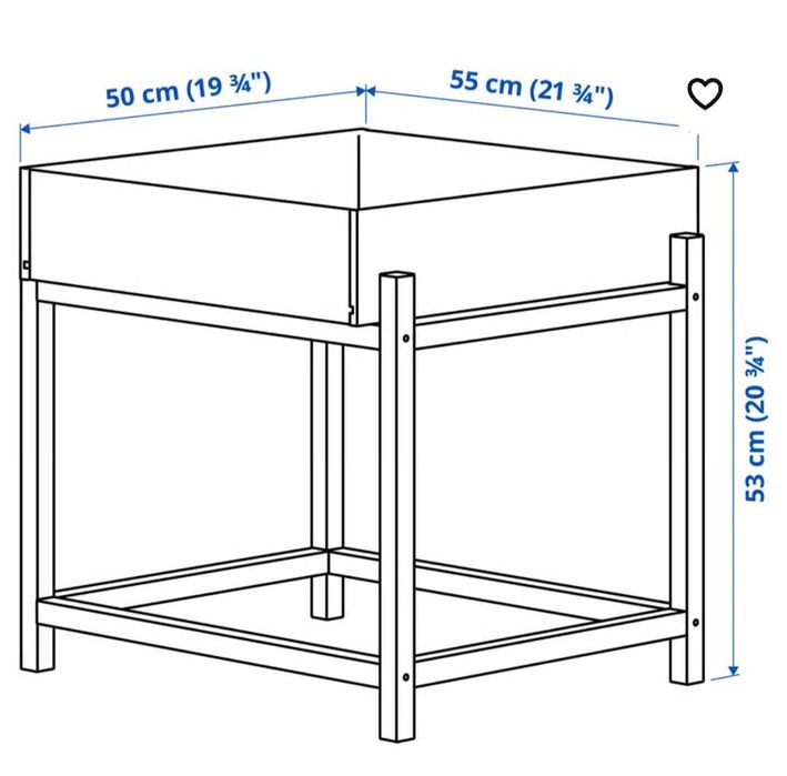 NOVA - Floreira IKEA