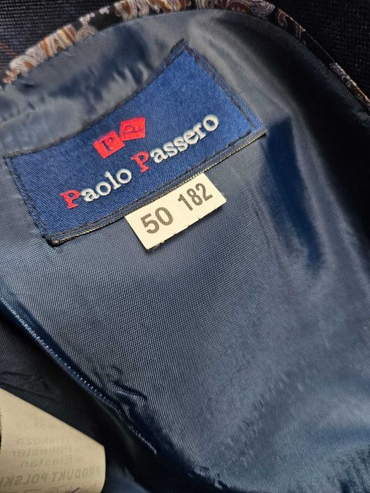 Garnitur męski granatowy 182