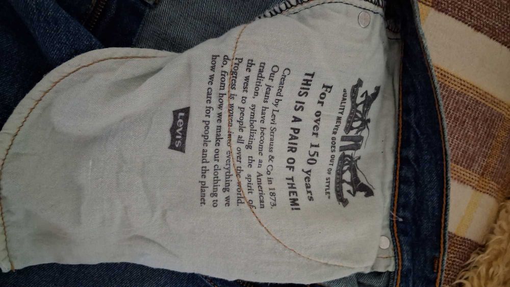 Spodnie Jeansowe Levis