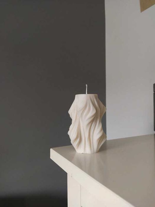 Vela swirl, ondulada