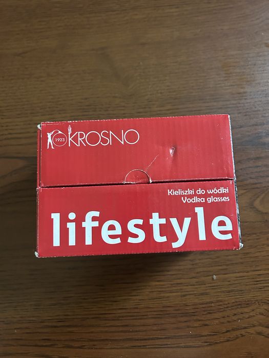 Kieliszki do wódki KROSNO Lifestyle Vivat 50 ml – 6 szt.
