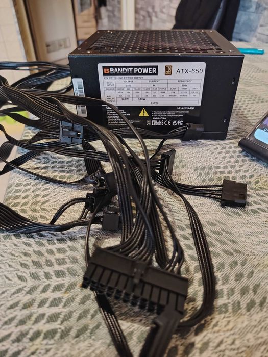 zasilacz komputerowy650 wat nowy