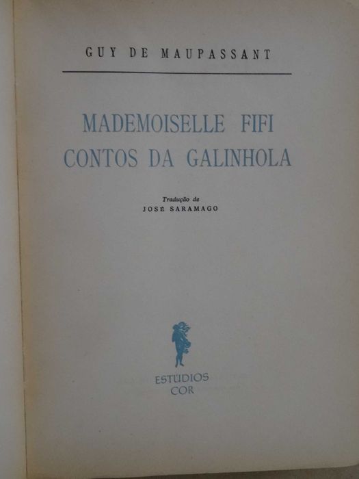 Mademoiselle Fifi - Contos da Galinhola de Maupassant