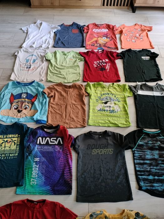 T-shirty chlopiece 128/134