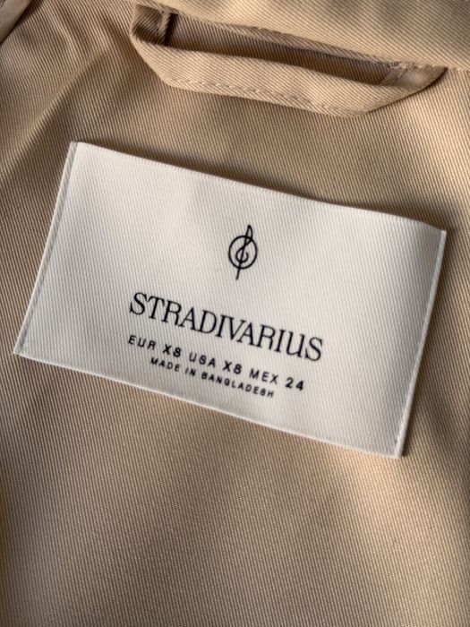 Тренч stradivarius