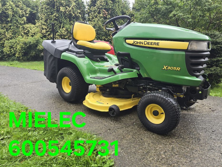 Traktorek Kosiarka John Deere X305R 20KM v-ka Kawasaki Super Stan GWARANCJA