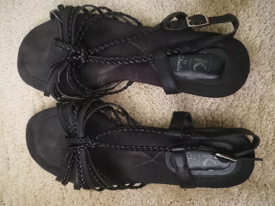 Sandały Clarks skórzane rozm. 39