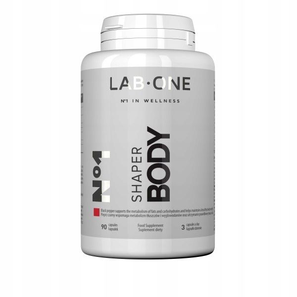 lab one shaper body 90 kaps detoks odchudzanie redukcja wagi synefryna
