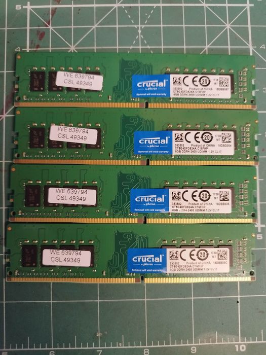 Pamięć RAM Crucial DDR4 32GB 2400Mhz